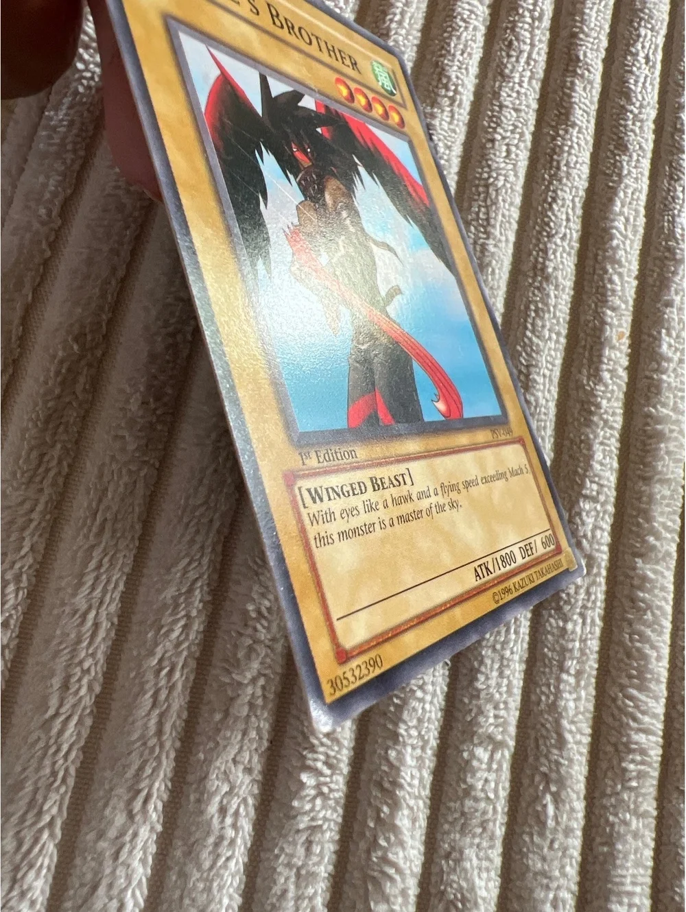 First edition, Harpies Brother Yu-Gi-Oh! trading card
